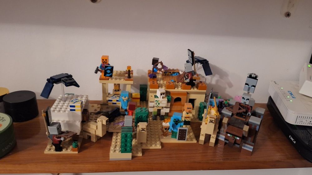 Vand set minecraft satul desert combinatie
