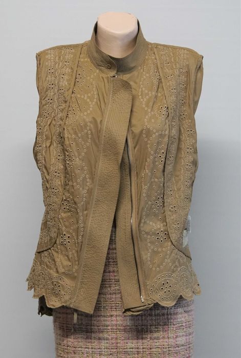 Jacheta Ermanno Scervino broderie anglaise bej marime 44