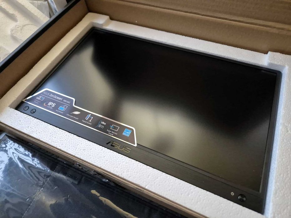 Монитор Asus MB166C ZenScreen, IPS, 15.6", 1920x1080, 5ms, USB