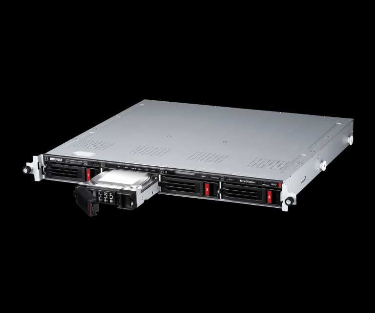 NAS Server Rackmount Buffalo TeraStation 5410RN - 8TB (4x2TB Enterprise HDDs), 10GbE, 4GB ECC RAM
