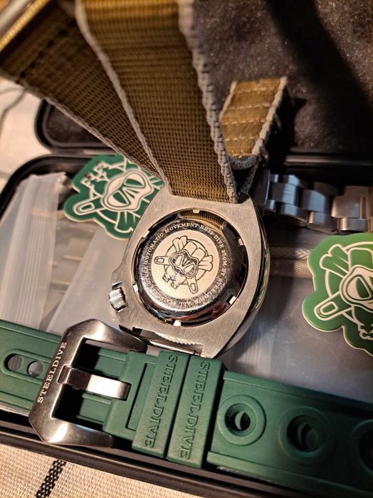 Ceas bărbătesc SteelDive ,mecanism Seiko NH35,20ATM35