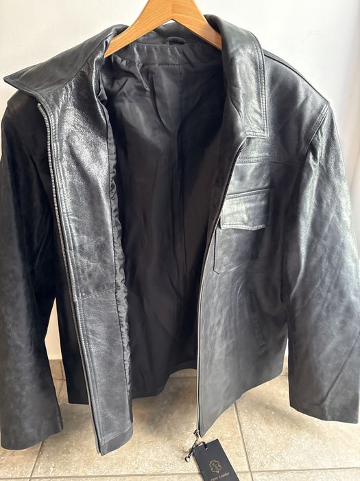 Geacă Piele Naturală Ferri Leather – NOUĂ cu etichetă, Mărimea XL