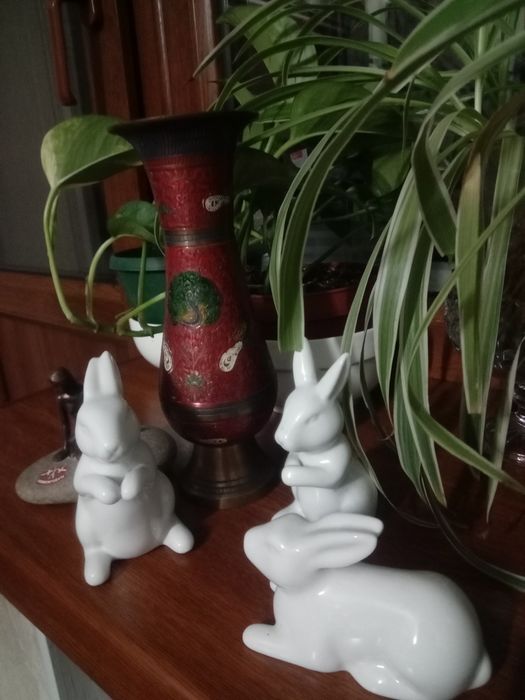 Статуэтки Пасхальные зайчики.
