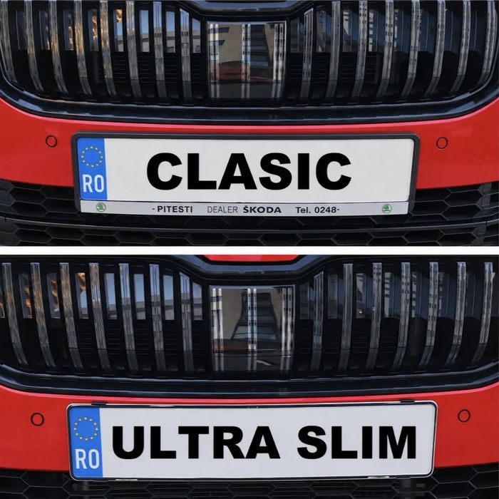 Suporti ultra slim pentru placuta numar inmatriculare auto 3D print