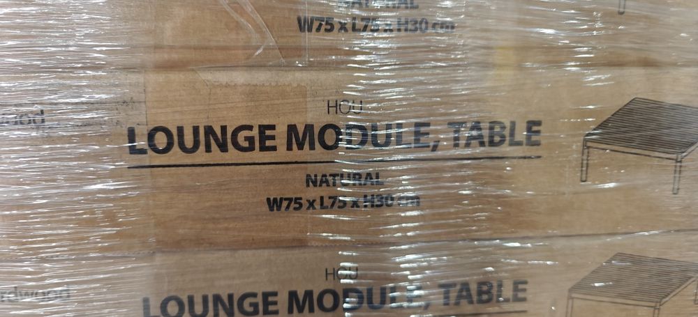 Модулни маси 75*75*30 HOU Lounge Module Table