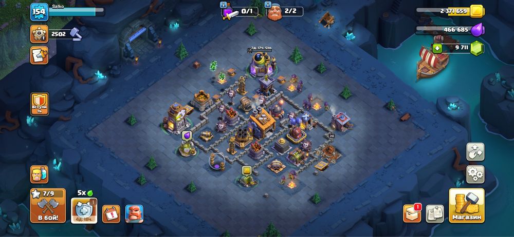 Clash of clans 3 акк тх 13 все