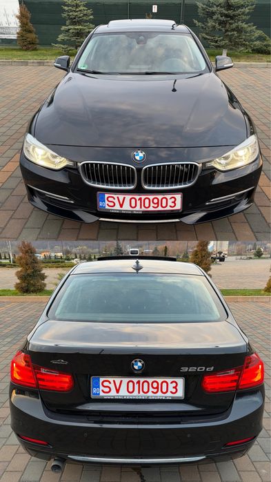 BMW 320d F30 / 184 cp / 2012 / Bi-xenon / Harman Kardon / Trapa / Piele / Inmatriculat RO / Luxury Line