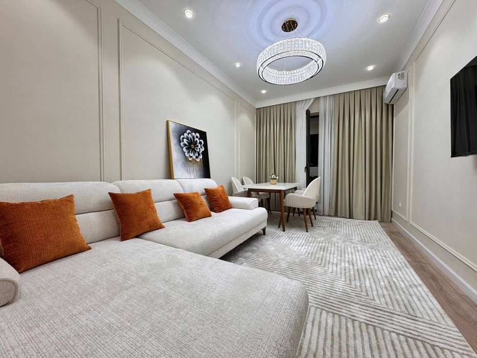 Квартира 4 ком ЖК Oz Makon, 78м² Мирабадский район, Переушка мост