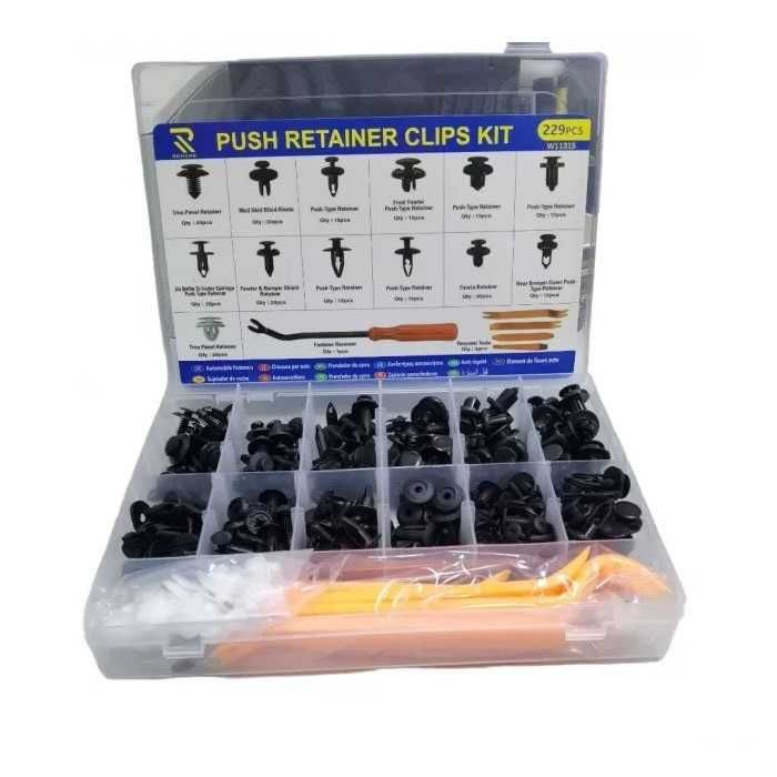 Комплект щипки за интериор + инструменти в кутия/229 части/ -01-