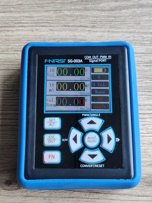 FNIRSI SG-003A Calibrator de bucla si generator: 0-10V, 4-20mA si PWM