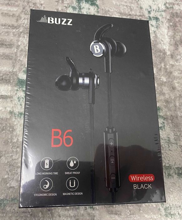 Продам блютуз наушники BUZZ BLUETOOTH B6