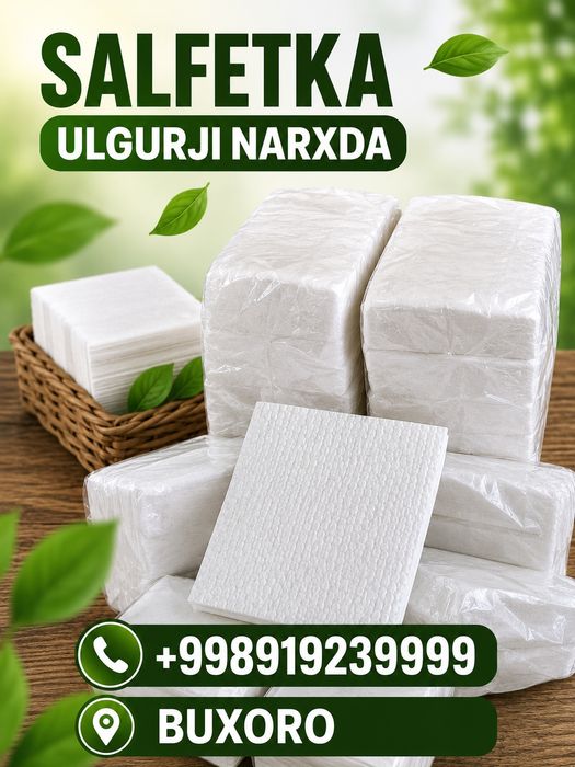 Salfetka ulgurji narxda (21, bodroq)