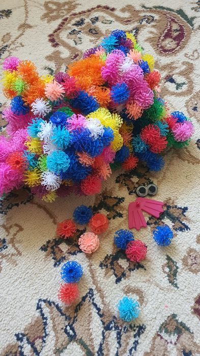 Конструктор мягкий липучка