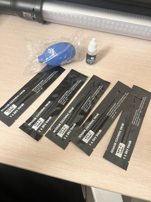 Набор для чистки оптики, объектив