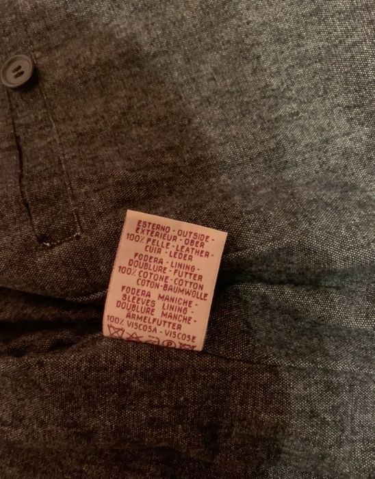 Мужская Кожаная куртка