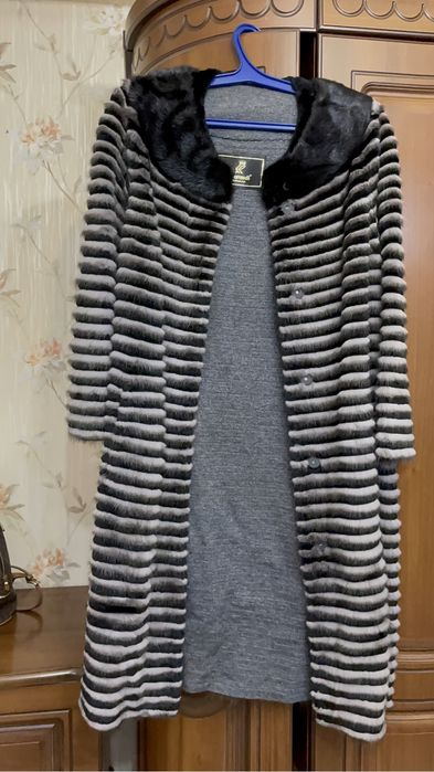 Норковое польто