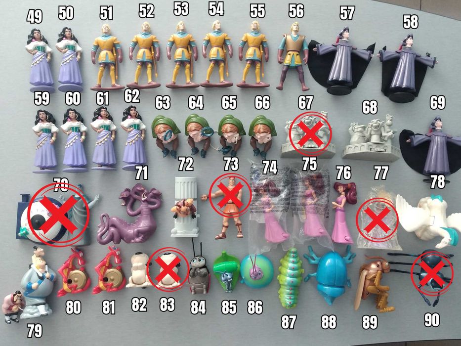 McDonalds Toys Макдоналдс Играчки от 90те 00те Винтидж Колекционерски