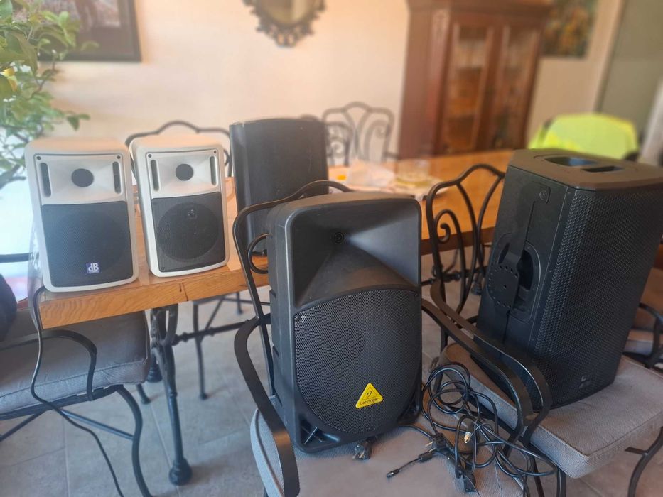 boxe active omnitronic c80a db lvx12 begringer b112d 1000w db m60s