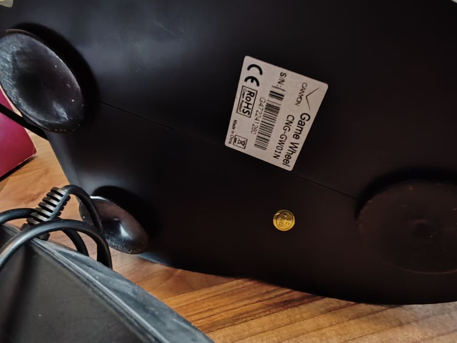 Volan Gaming PC cu Pedale Canyon CNG-GW01N – În stare excelentă!