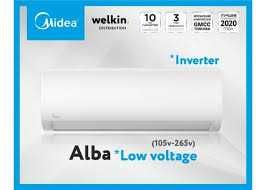 Кондиционер Midea Alba 12 Low Voltage 105v-265v рассрочка есть 24/7