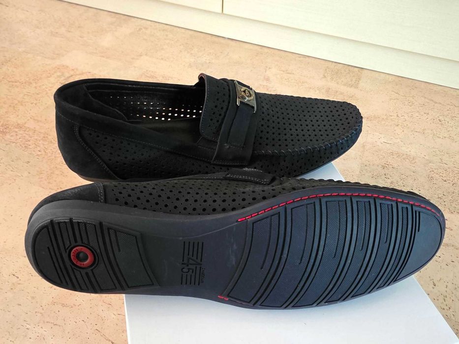 Мокасини от набук MASSIMO ZARDI 45 номер