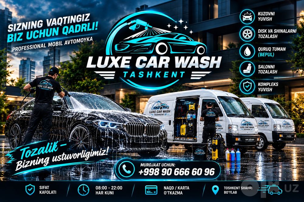 Выездная автомойка