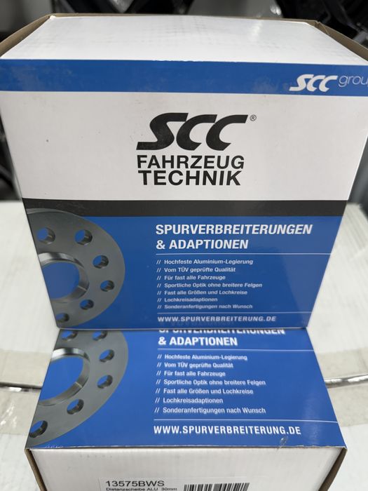 2 Distantieri SCC Germania 5x120 grosime 30 mm BMW F certificare TUV