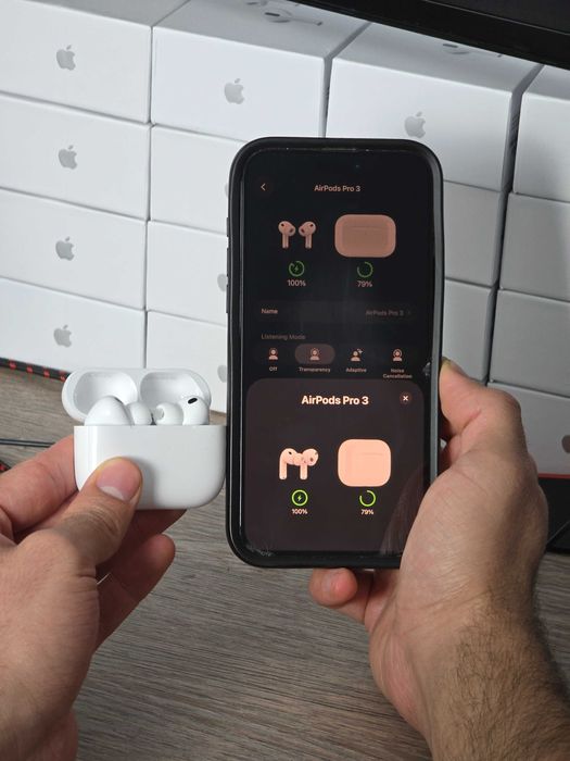 Airpods Pro 3 noi, sigiliate