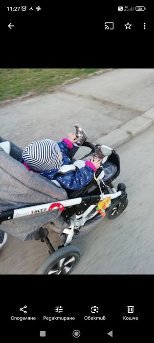 Бебешка количка 2 в 1