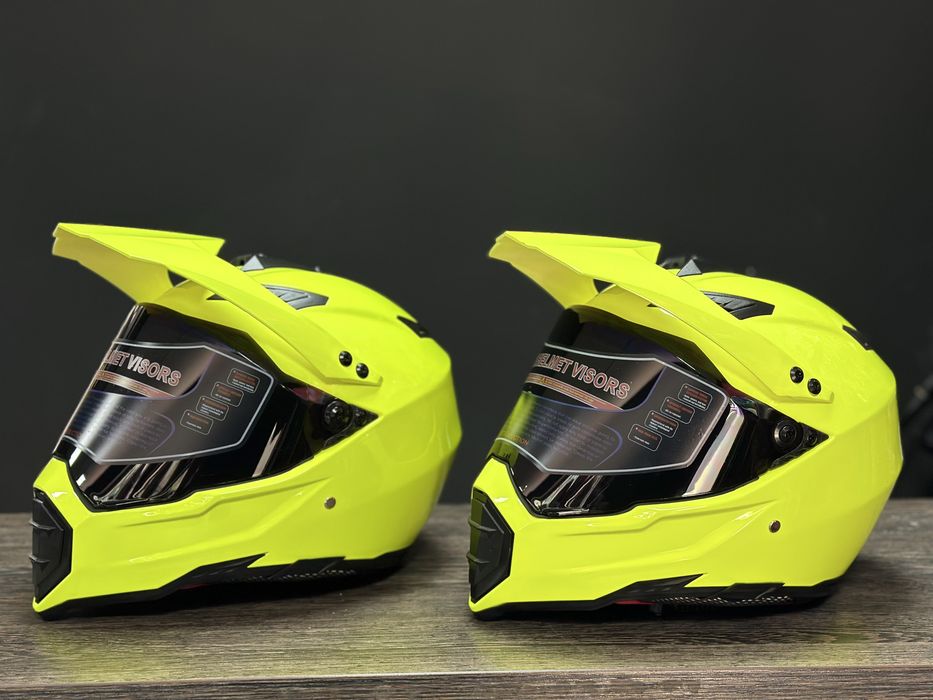 Мотошлем фулфейс с визором, модель «Dualspot»