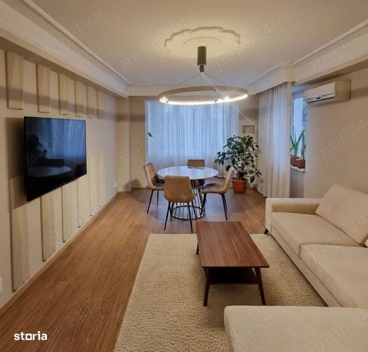 Ap.3 camere decomandat, renovat complet   centru Tg. Mures, langa ANAF