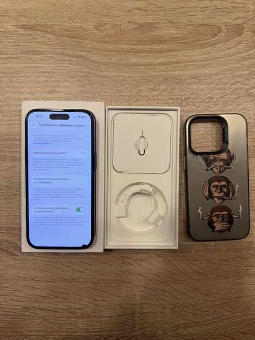 iPhone 14 pro  256gb 91% battery (БАРТЕР)