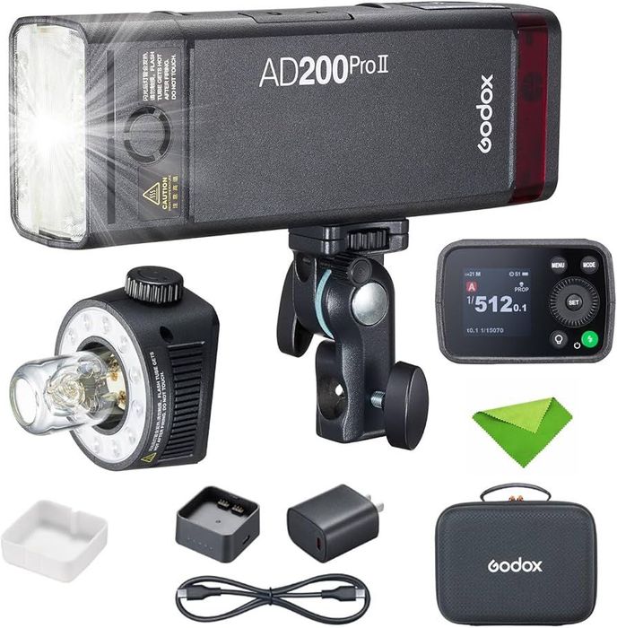 Godox AD 200 Pro II (2). Новая.
