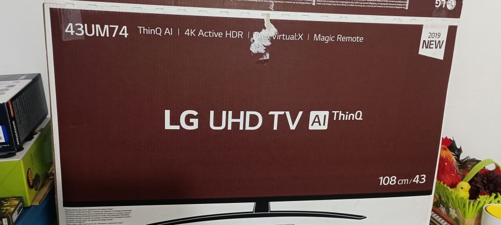 Телевизор LG 43" 4K UHD SMART TV