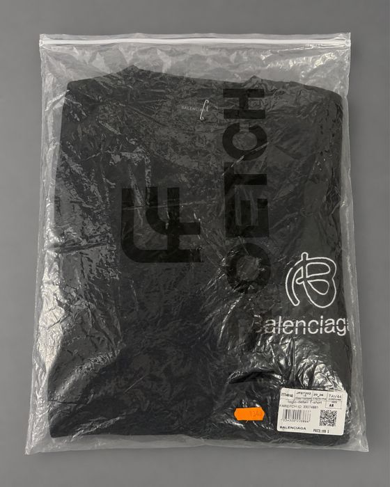 Balenciaga Logo T-Shirt – Black (Оригинал)