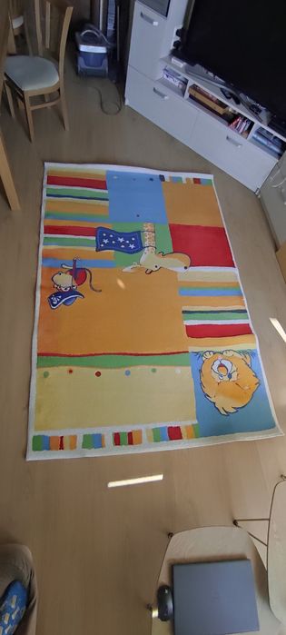 ИЗПРАН Детски килим с животни-пирати