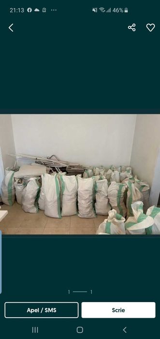 Debarasez moluz, mobila si diferite lucruri.