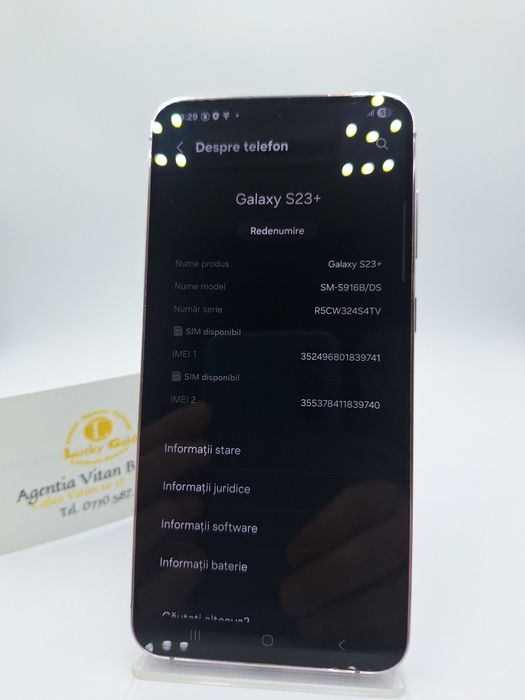 Samsung S23 Plus 256 Gb 8 Gb Ram / Factura / Garantie #51372