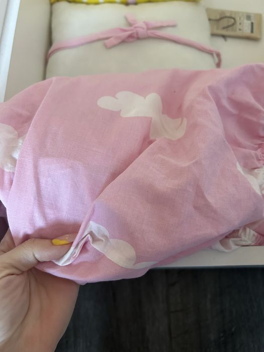 Бортики с простынью