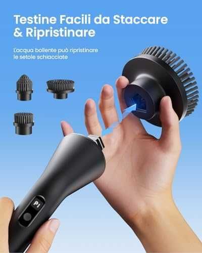 Leebein електрическа почистваща четка 2025 с 7 накрайника