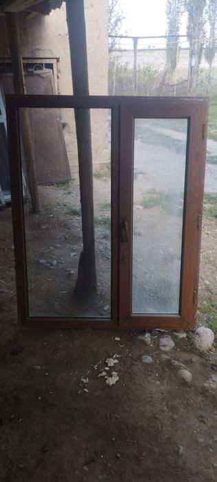 Пластик терезе золотой дуб
