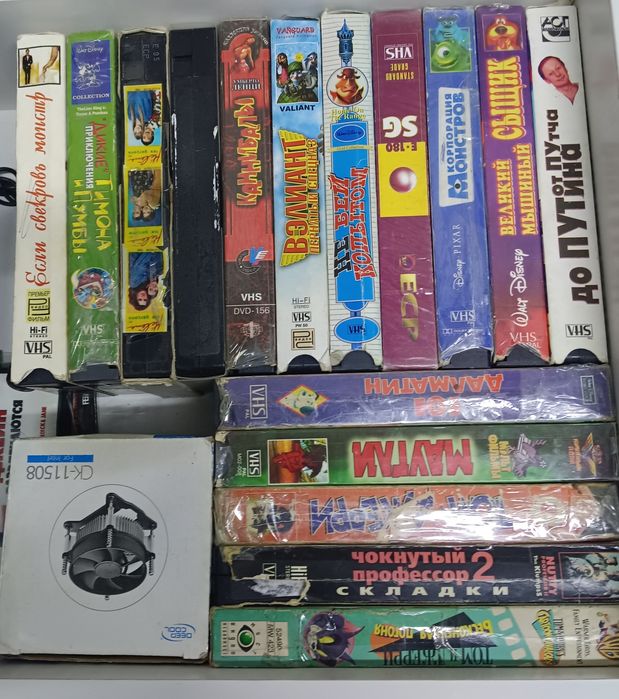 Обменяю Видеокассеты и Диски на CD диски