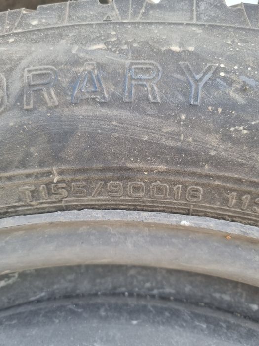 Резервна гума патерица за Mercedes ML ot 2005 година 155/90/18