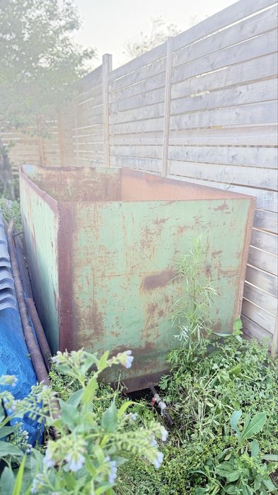 Продам металлический ящик таз емкость