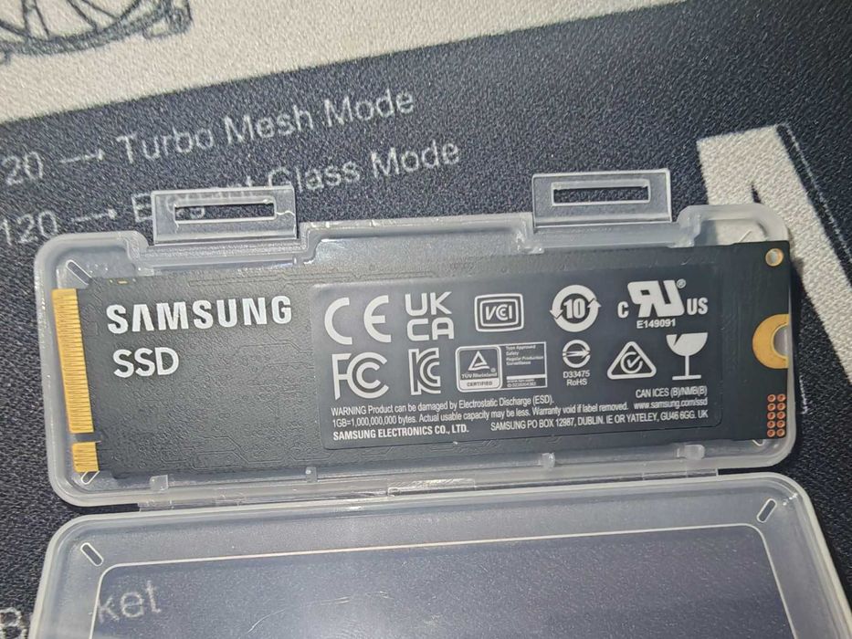 НОВ ! Samsung SSD 9100 PRO 1TB PCIe 5.0 NVMe 2.0 M.2 Read 14700 MB/s Write 13300 MB/s