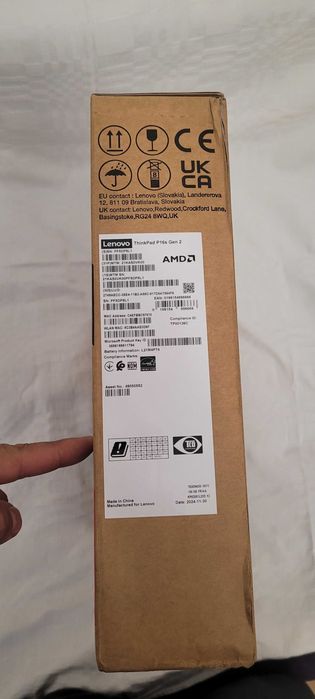 Laptop ThinkPad P16s Gen 2 , Ryzen 7 PRO 7840U , 32 gb ddr5 , nou