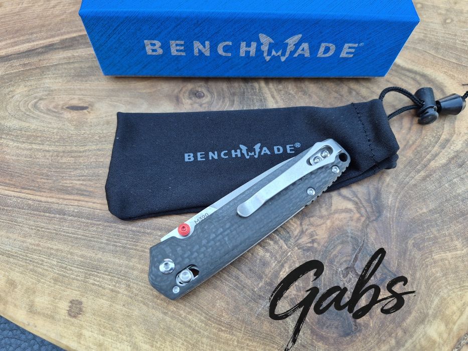 Сгъваем нож Benchmade VALET 485-1, M390.,карбон