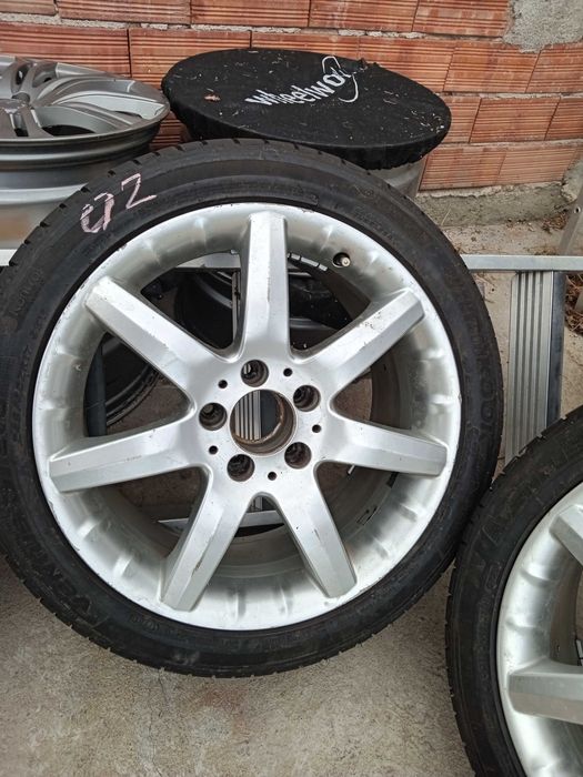 Лети джанти 17" 5х112 за  Mercedes Гуми 225/45/17 ,225/40/17