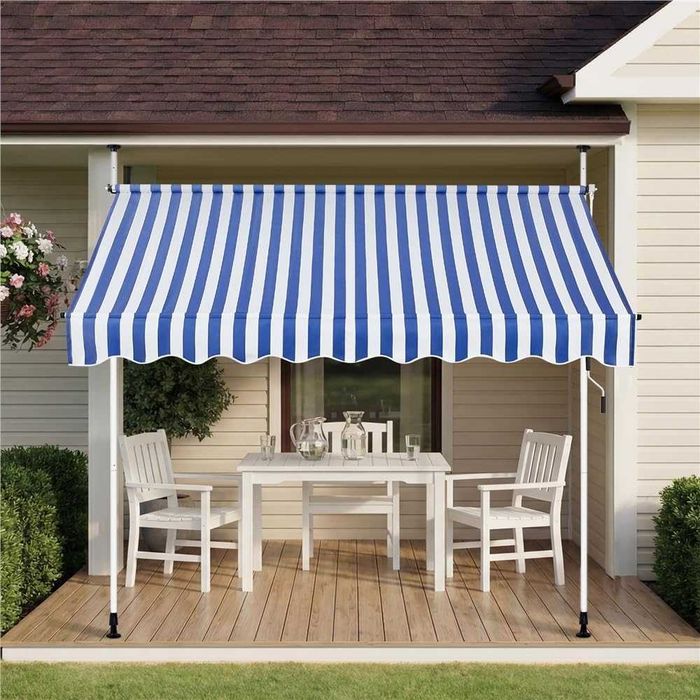Copertina de balcon cu manivela retractabila, 250cm
