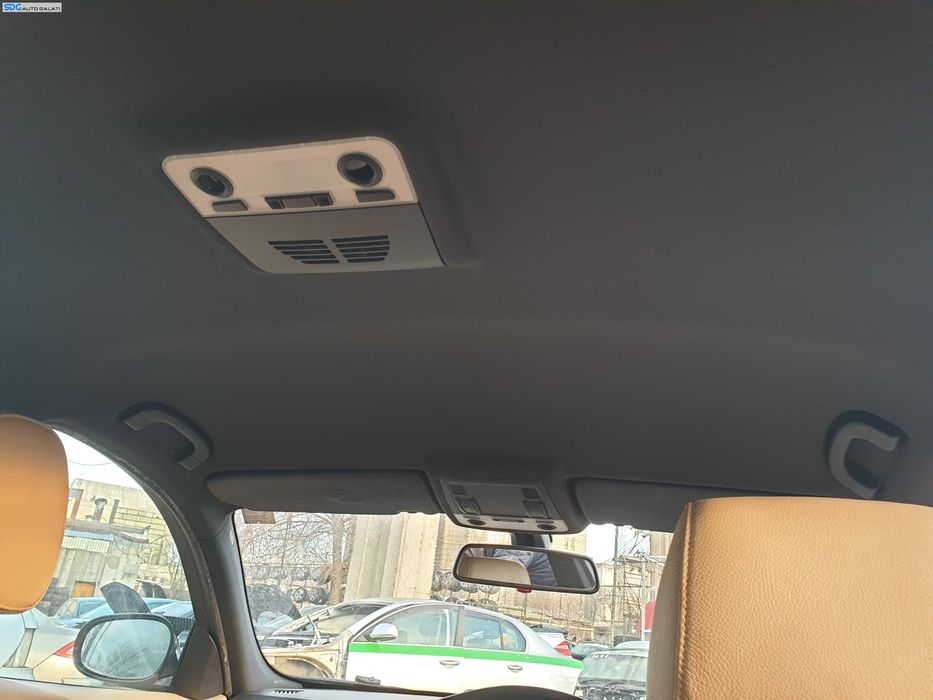 Plafon Tavan Tapiterie Textil Negru cu Stalpi Manere si Parasolare BMW Seria 3 E90 Berlina Sedan 2004 - 2011 [K1217SOS]